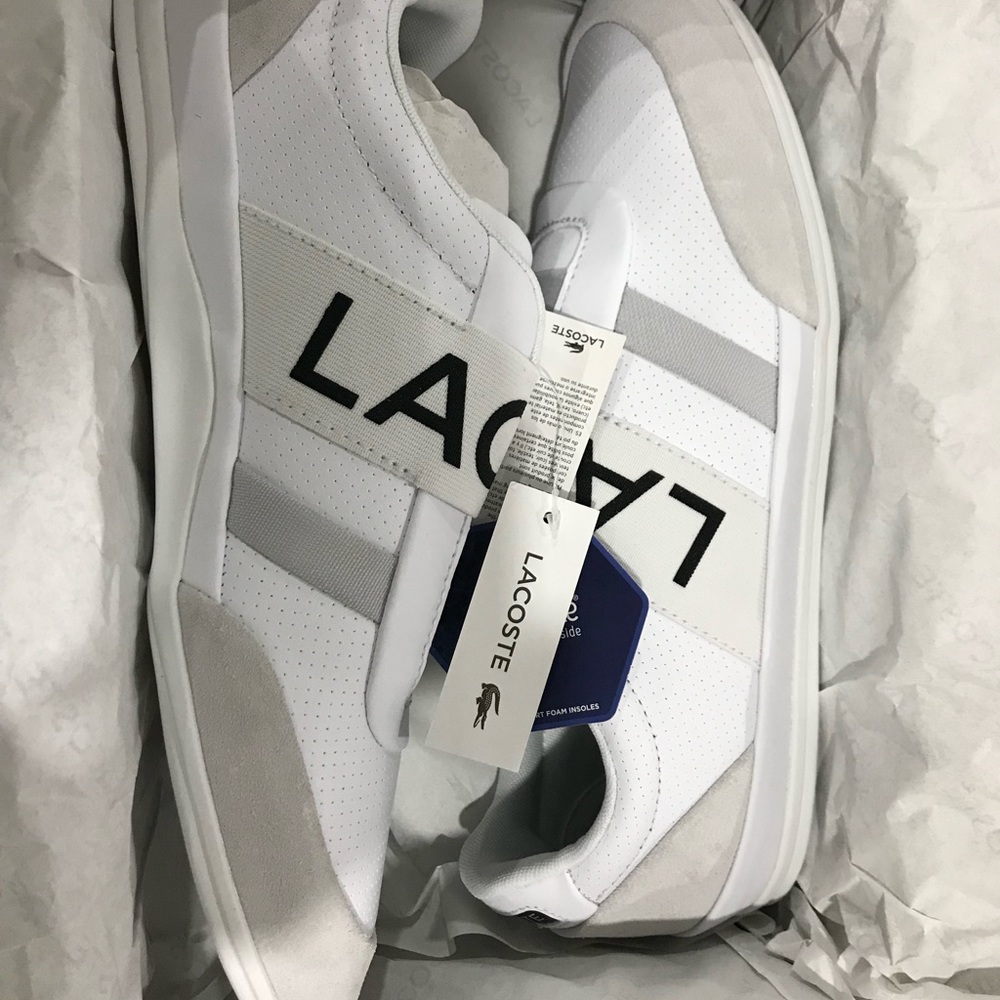 SOLD Lacoste Men’s Misano Elastic Slip On Shoes